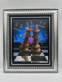 "The Majesty" by Michael Godard (American, b.1963) Mixed Media W/ Appraisal