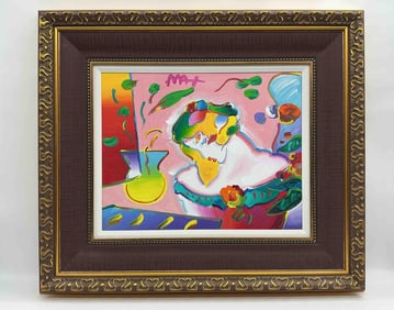 "Day Dream" by Peter Max (German/American, b.1937)  w/ COA