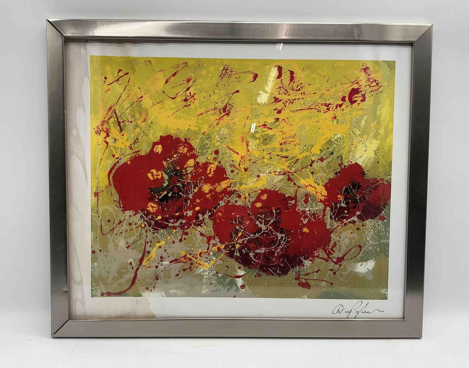 "Budding Heart" by Dominic Pangborn (South Korea, b.1952) Seriolithograph with C.O.A. (1 of 3)