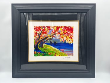 "Cherry" by Peter Max (German/American, b.1937) Lithograph