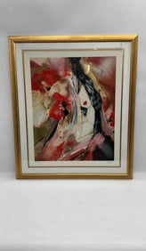 Accent in Fuchsia by Suzanne Marie with Sales Receipt