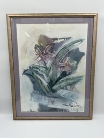 Floral Abstraction by Suzanne Marie