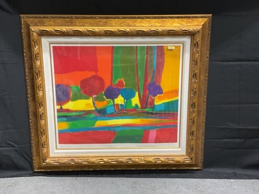 “Somftuenze Automne?? by Marcel Mouly (France, 1918-2008) Lithograph