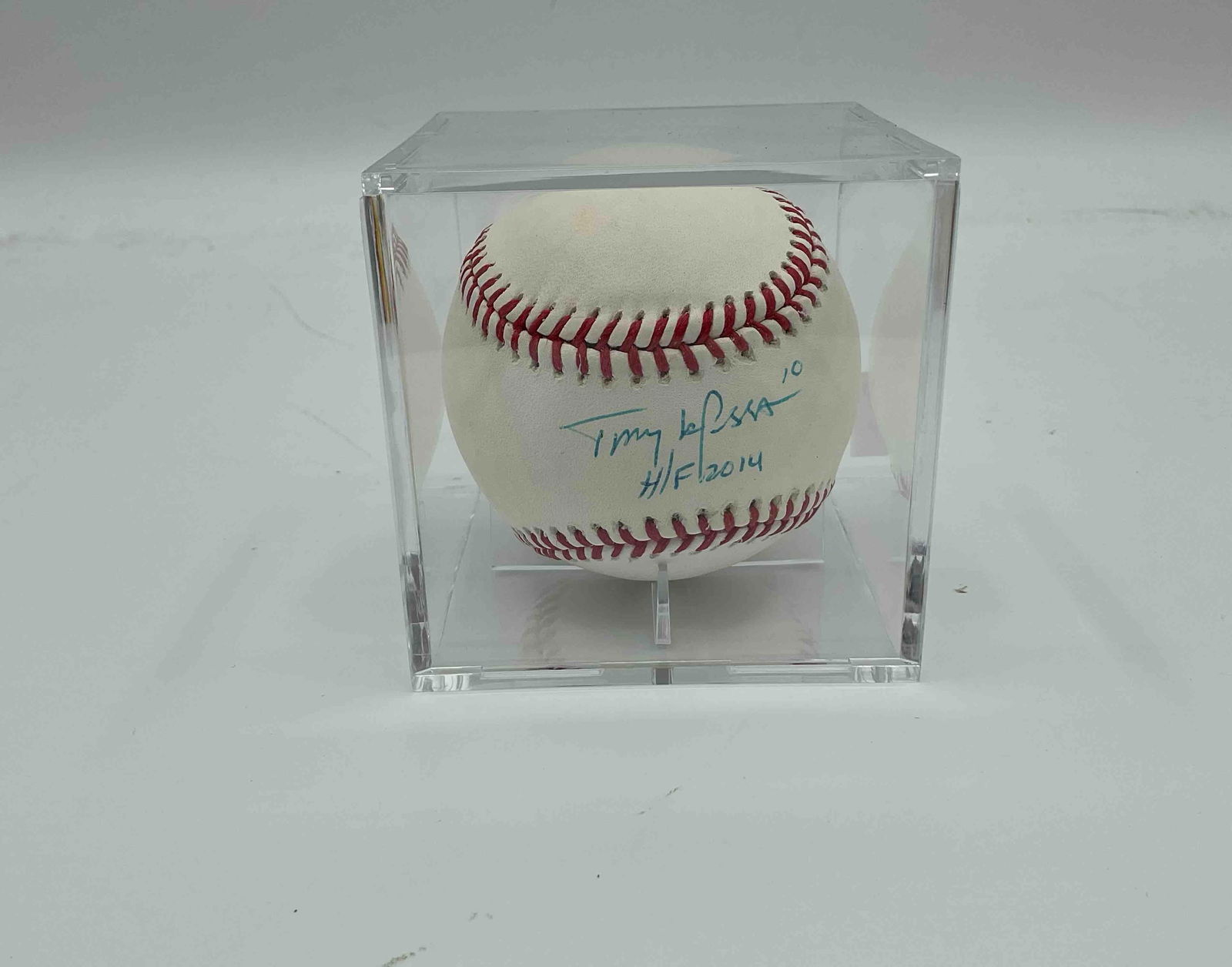 2014 HOF Tony La Russa Autographed Baseball (1 of 7)