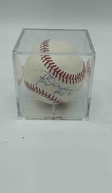 Ferguson Jenkins Autographed Baseball