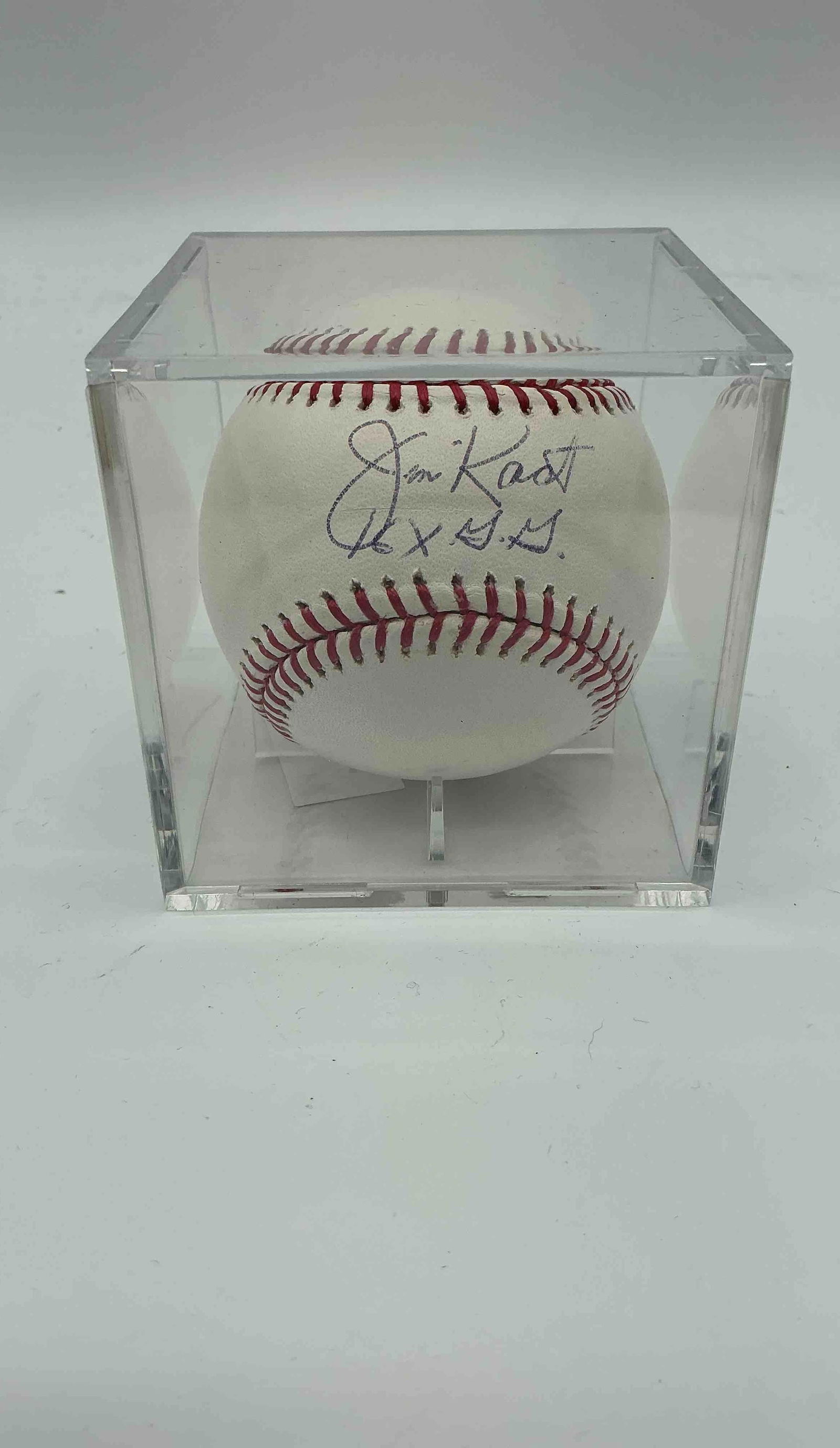 Jim Kaat Autographed Baseball (1 of 5)
