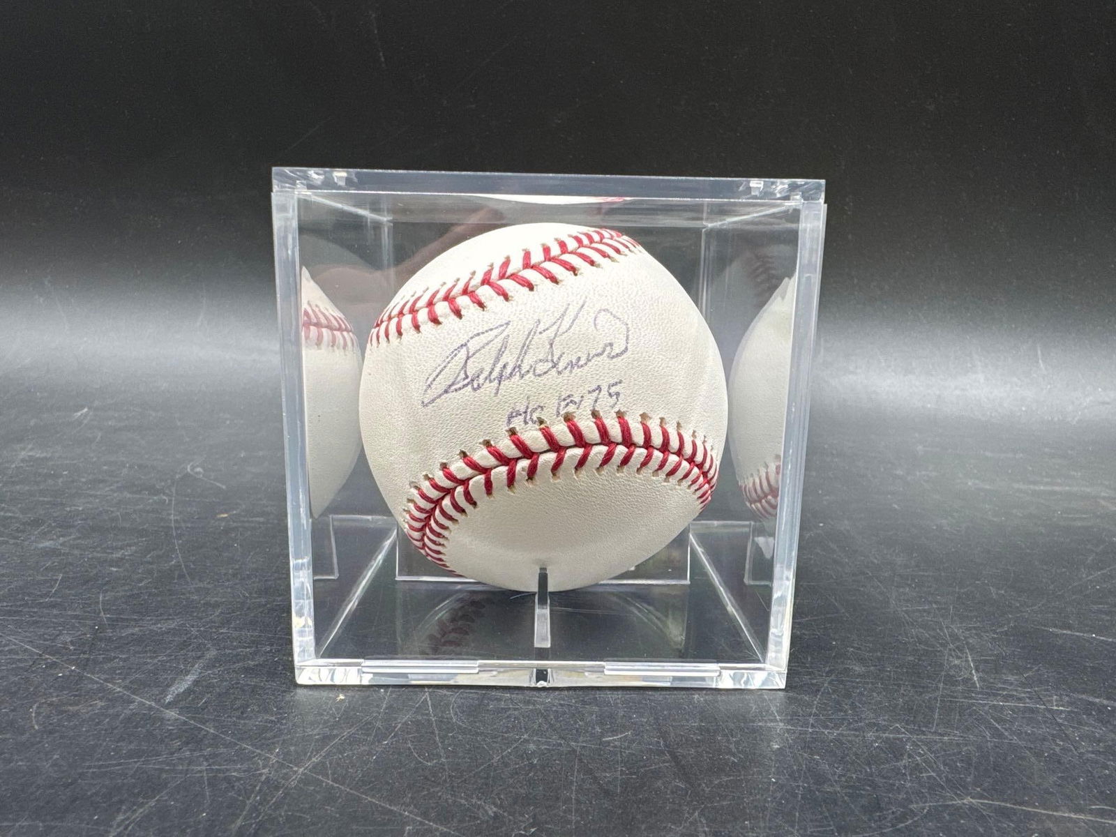 Ralph Kiner Signed Baseball 1975 HOF JSA (1 of 4)