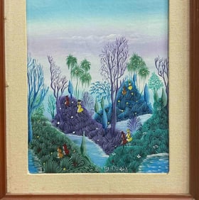 Colorful Tropical Landscape by Benjamin