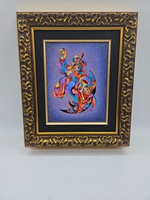 "The Dance" Anatole Krasnyansky (Ukraine, 1930-2023) Serigraph with COA