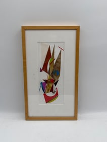 Modern Abstract Collage Composition