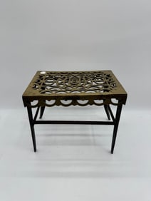 Small Decorative Metal Top Table