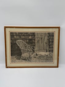Behind David's Barn, Helen Rundell, American