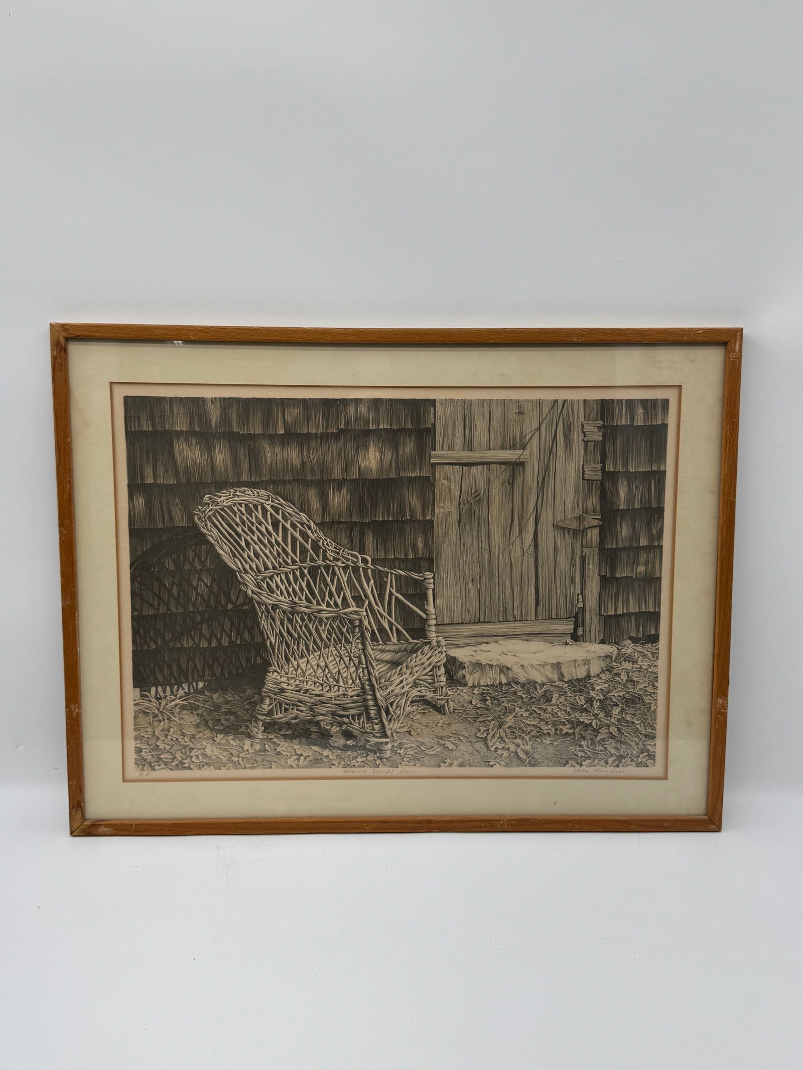 Behind David's Barn, Helen Rundell, American (1 of 6)
