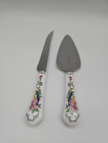 Aynsley Cake Knife and Server Set