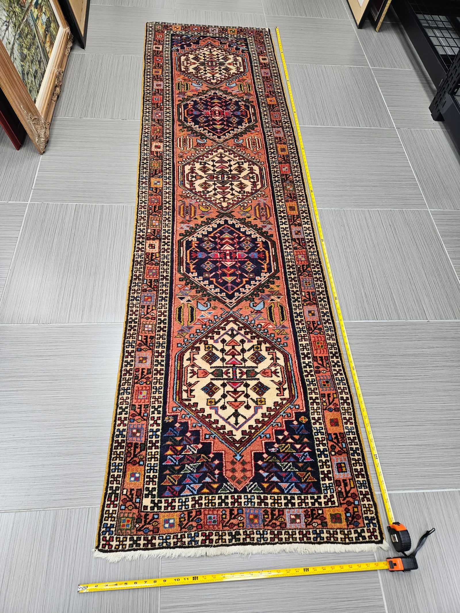 Tribal Heriz Runner Rug (1 of 3)