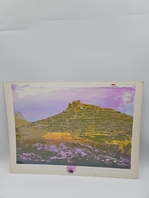 Abstract Mountain Landscape