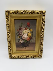 C.E. Porter Floral Still Life Oil Painting