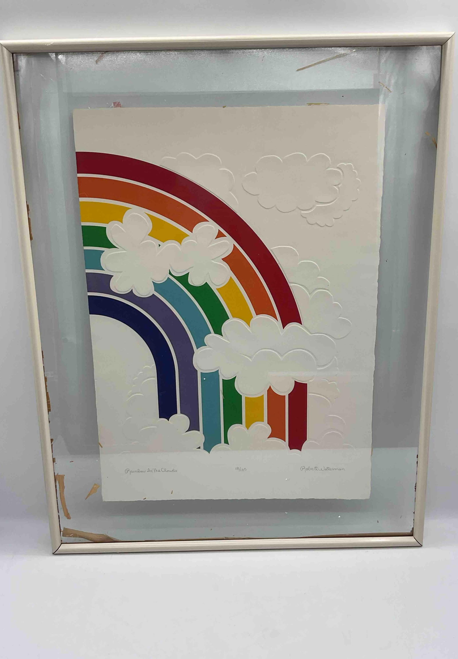 Rainbow and Clouds by Robert Waterman (American) Lithograph (1 of 7)