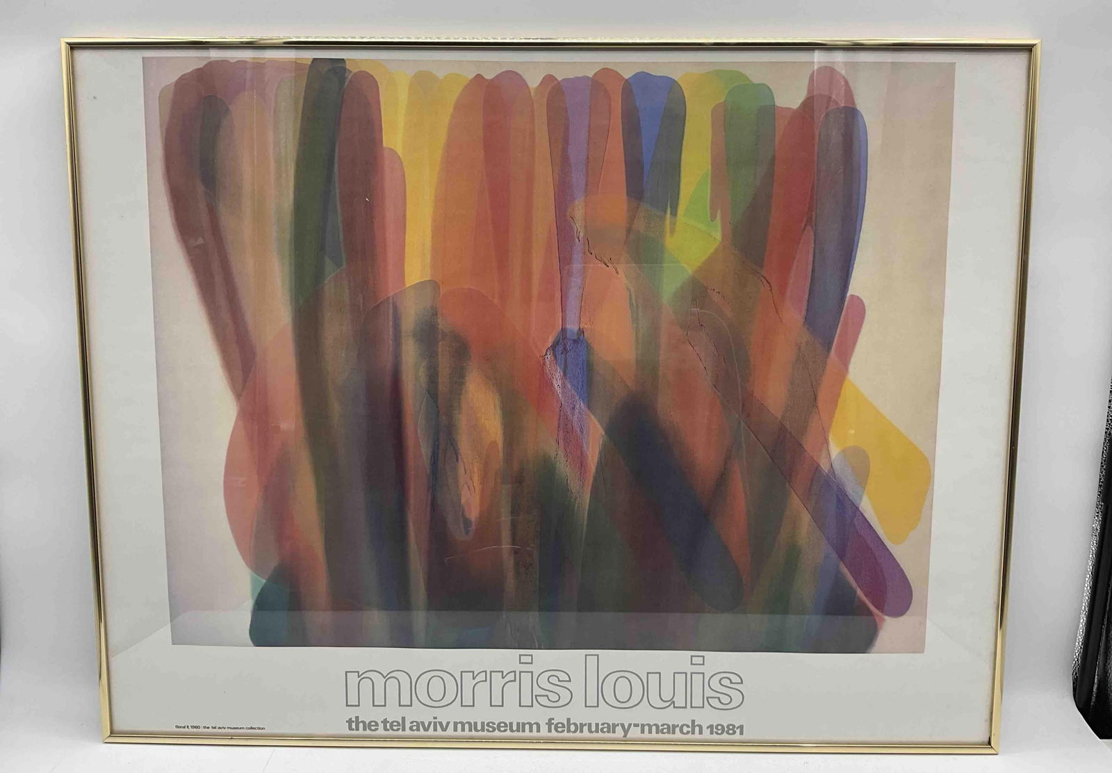Morris Louis Painting Of The Spring Exhibition Poster.