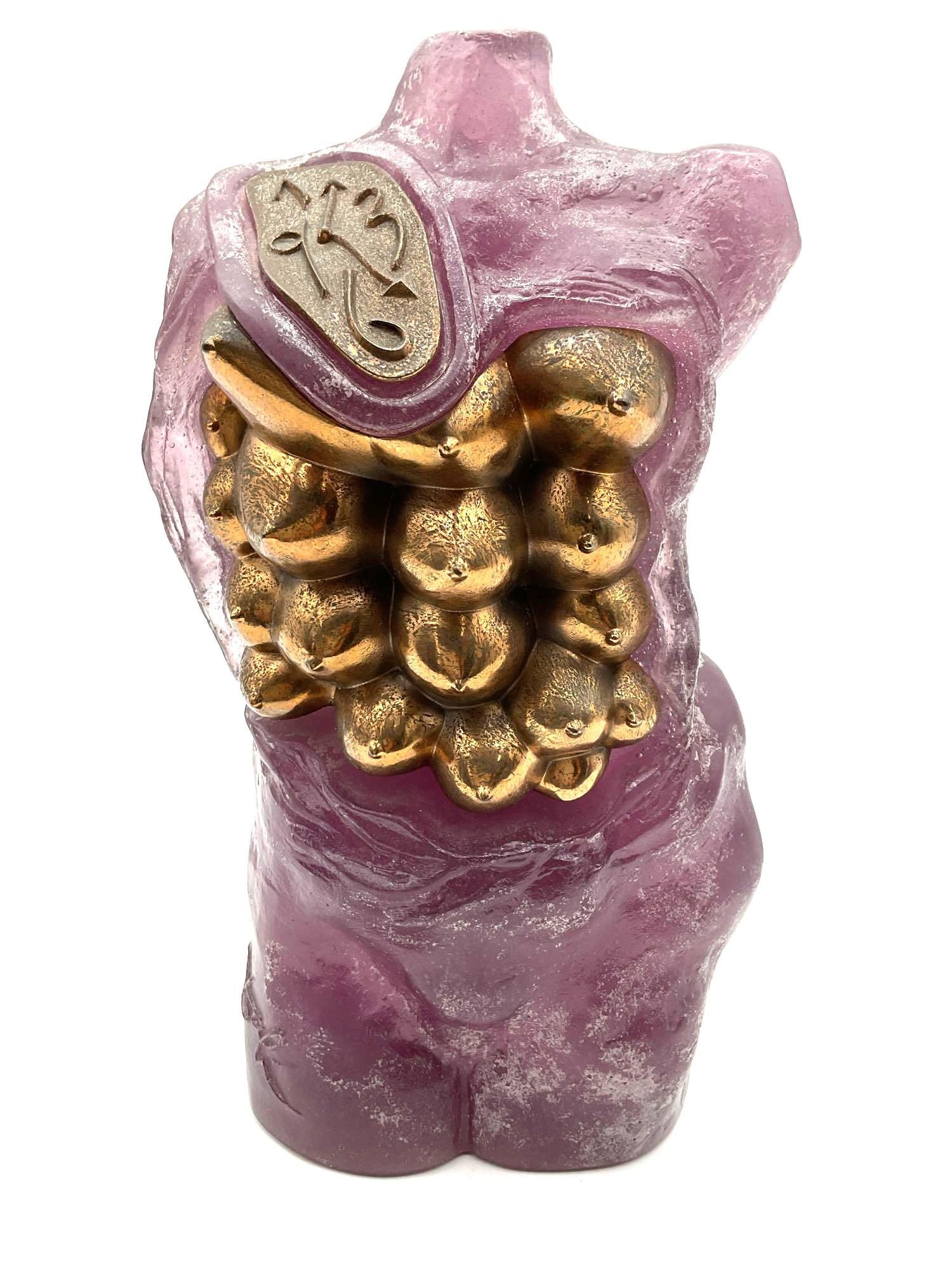 "Maternite" (Daum Glass) after Salvador Dali (1 of 3)