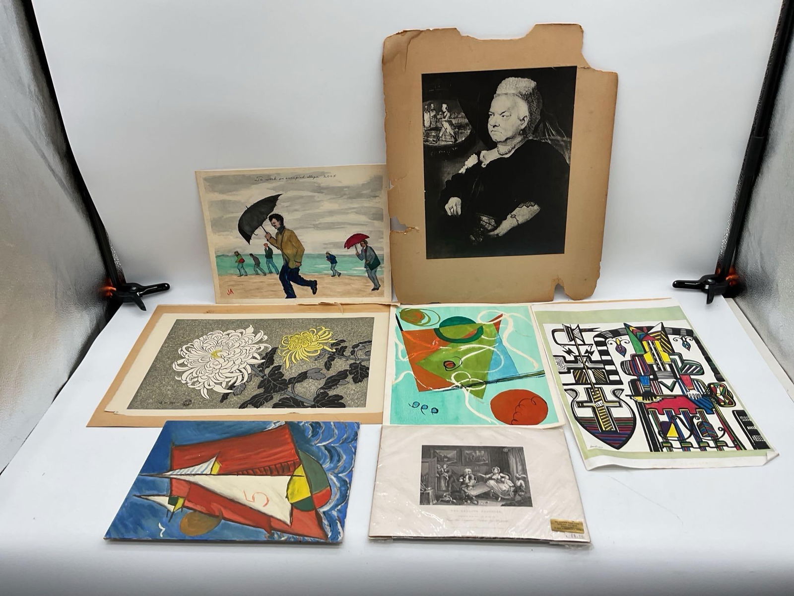 Collection of Mid-Century and Vintage Prints (1 of 3)