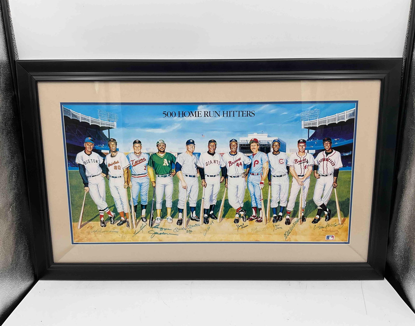 500 Home Run Hitters – Signed Limited Edition Print - Lithograph (1 of 6)