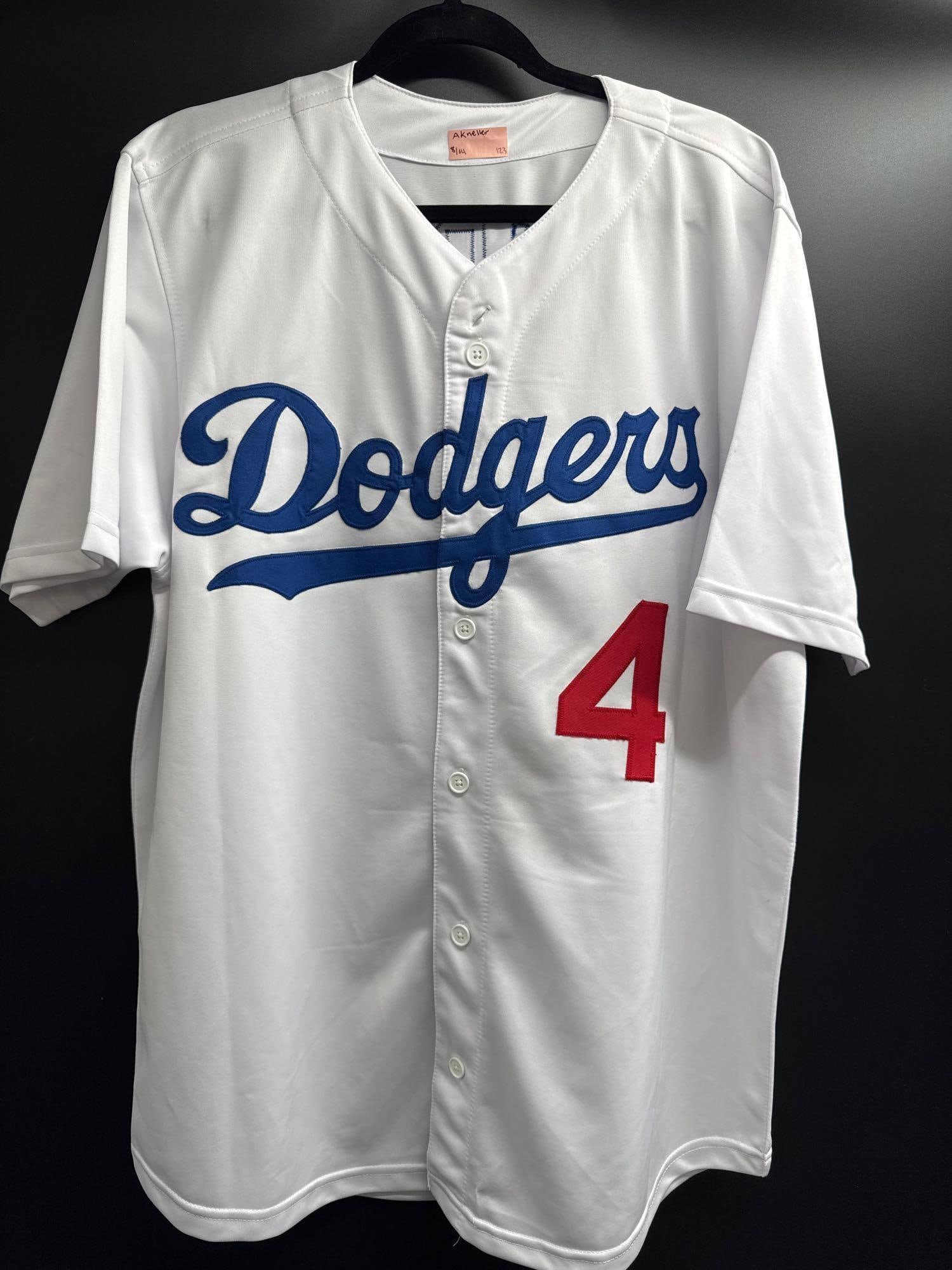 Duke Snider Autographed Dodgers Jersey (1 of 4)