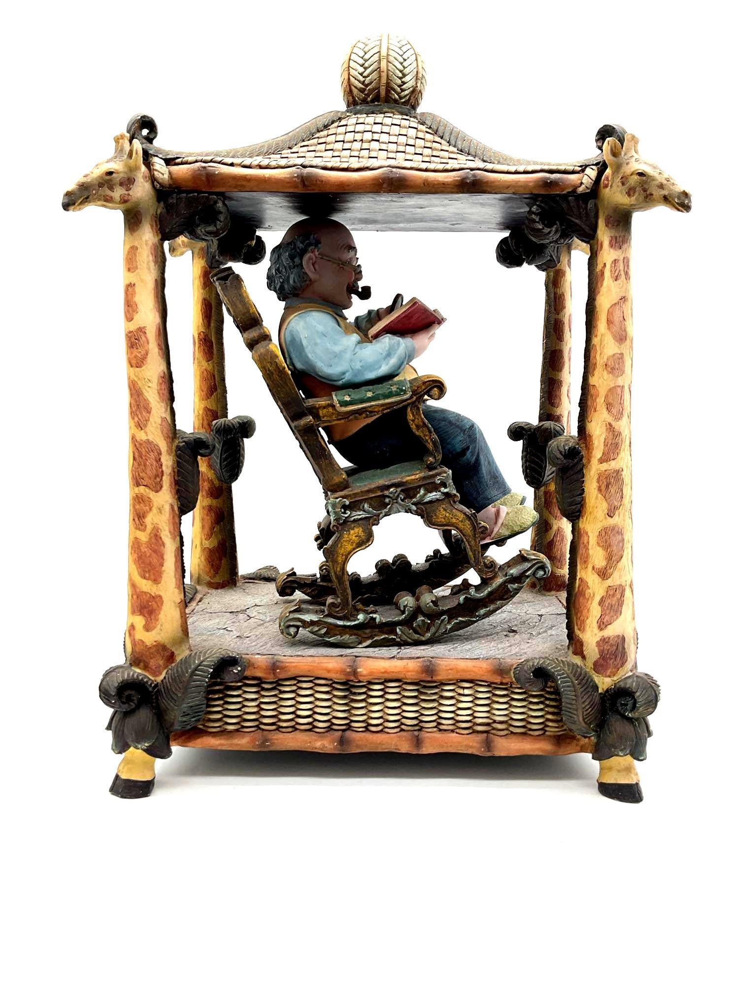 Whimsical Safari-Themed Reader Sculpture (1 of 4)