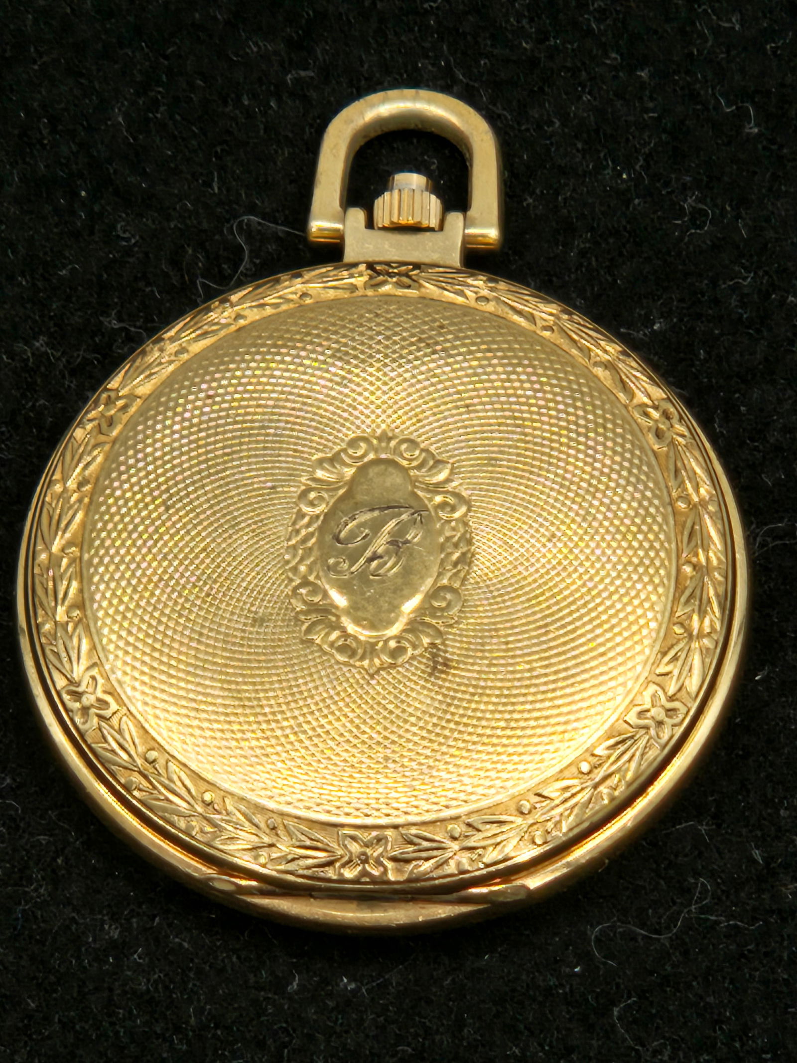 Vintage Gold Tone “You Are My Sunshine?? Pocket Watch (1 of 3)