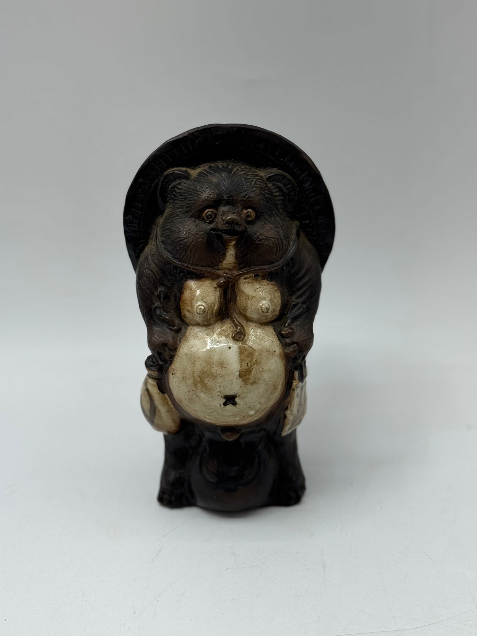 Vintage Tanuki Statue (1 of 3)