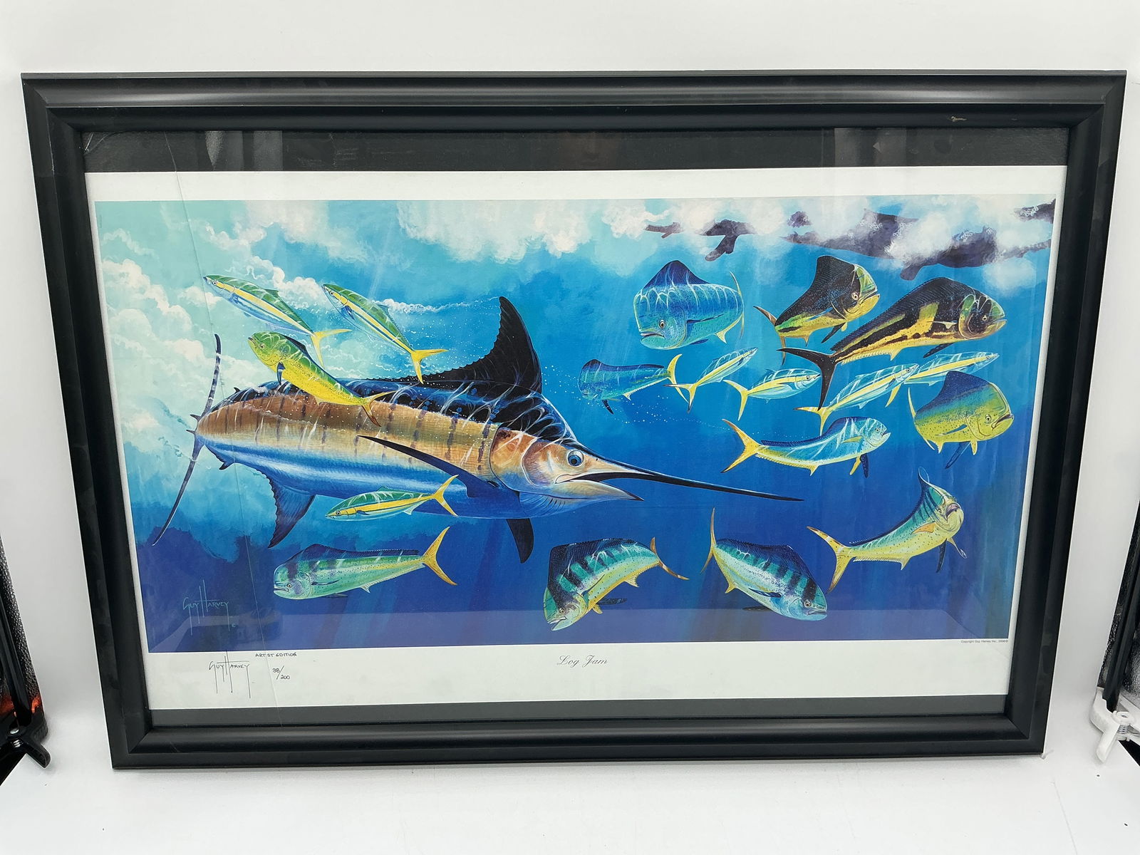Guy Harvey "Log Jam" Artist Edition Print 38/200 (1 of 4)