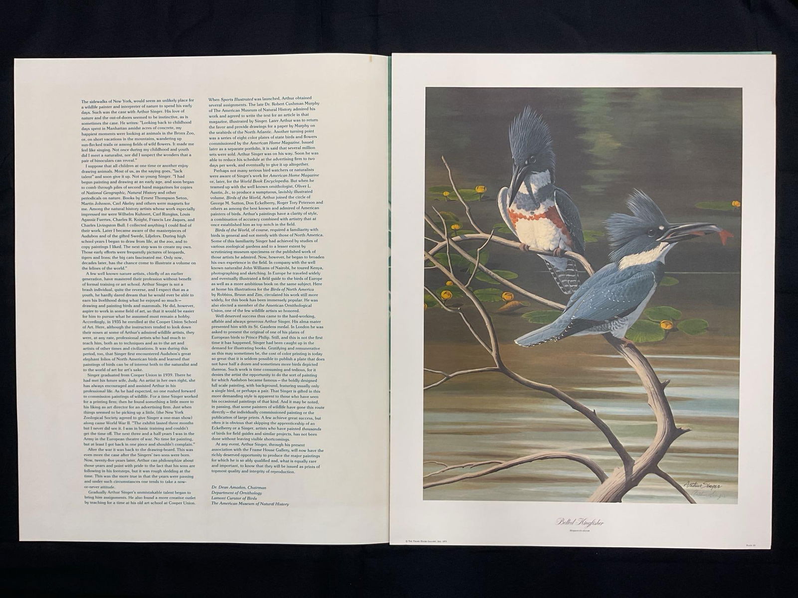 Arthur Singer (American,1917-1990) Lithograph (1 of 3)