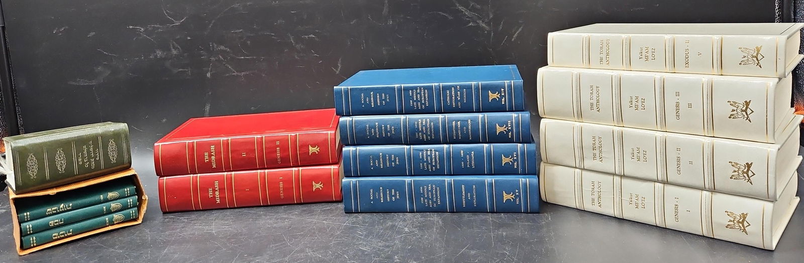 Collection of Judaica and Reference Book Sets (1 of 1)