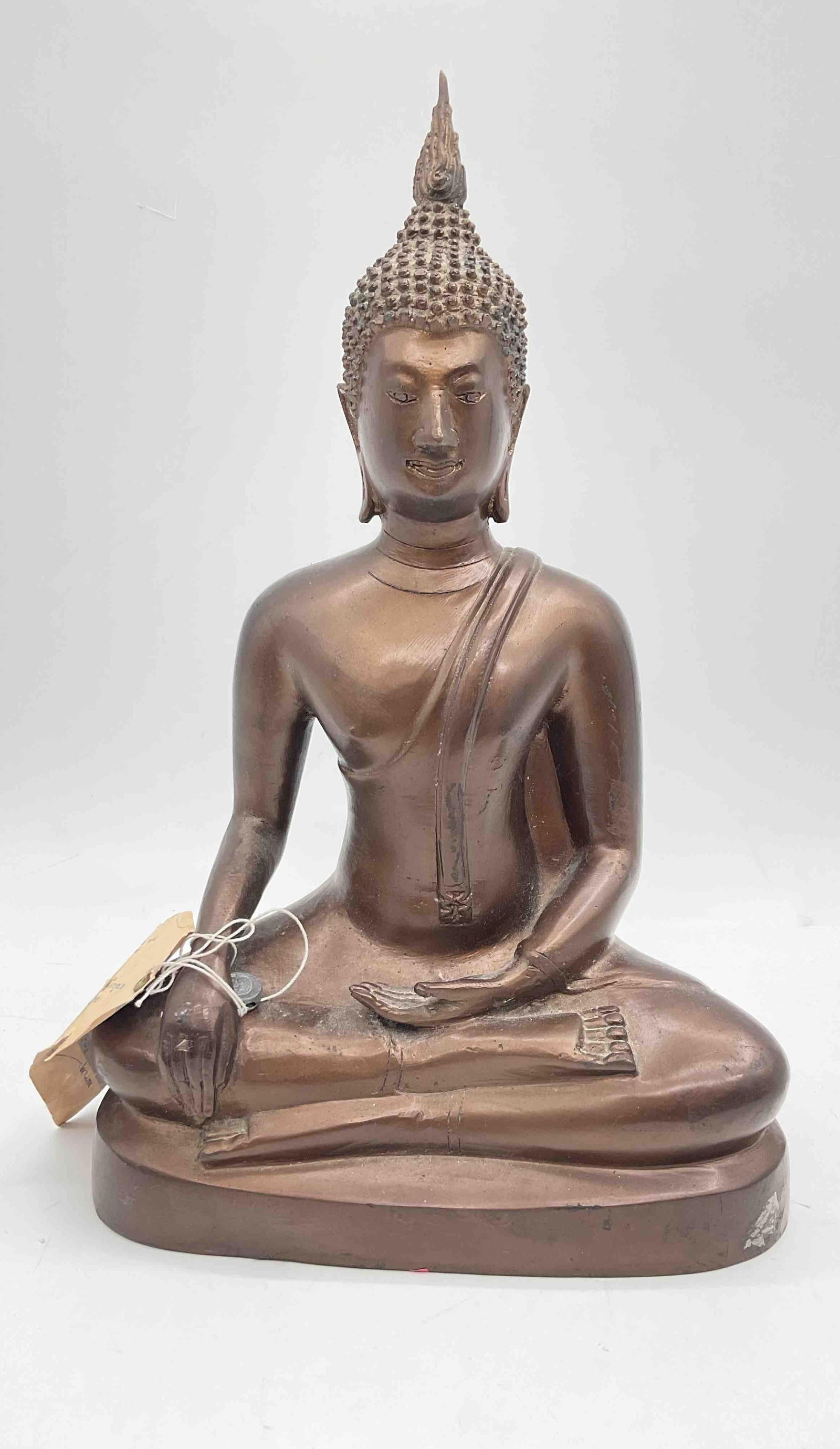 Bronze Seated Buddha statue - Thailand (1 of 4)