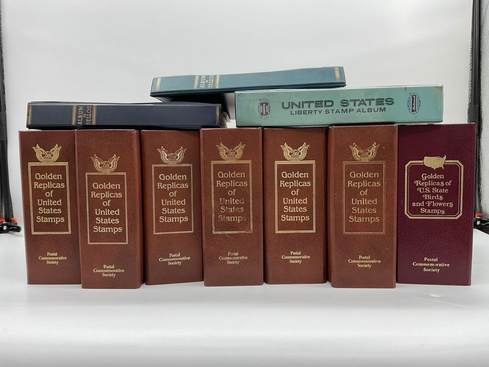 Golden Replicas of United States Stamps Collection of 10 albums (1 of 8)