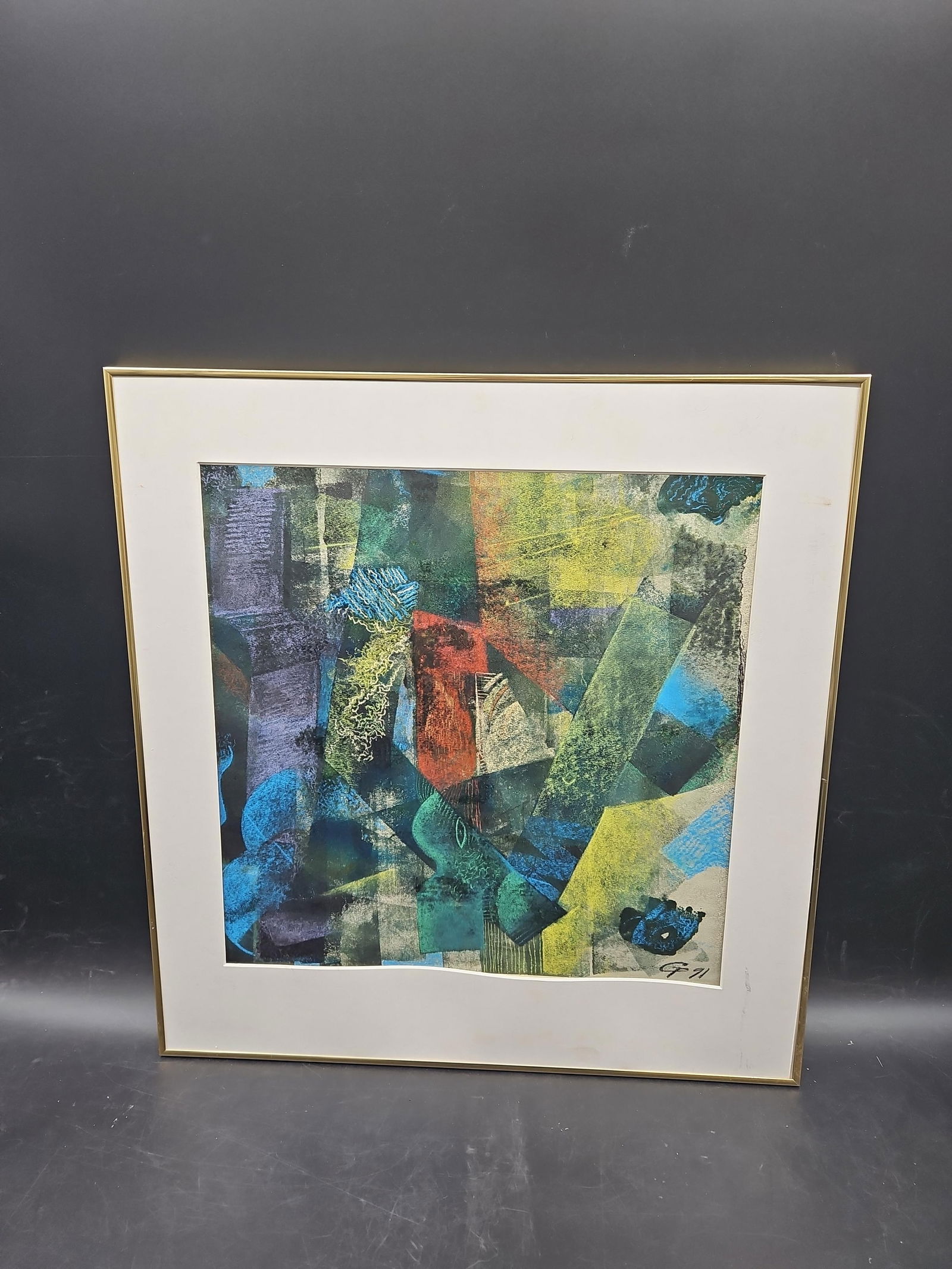 Abstract Mixed Media Artwork (1 of 3)