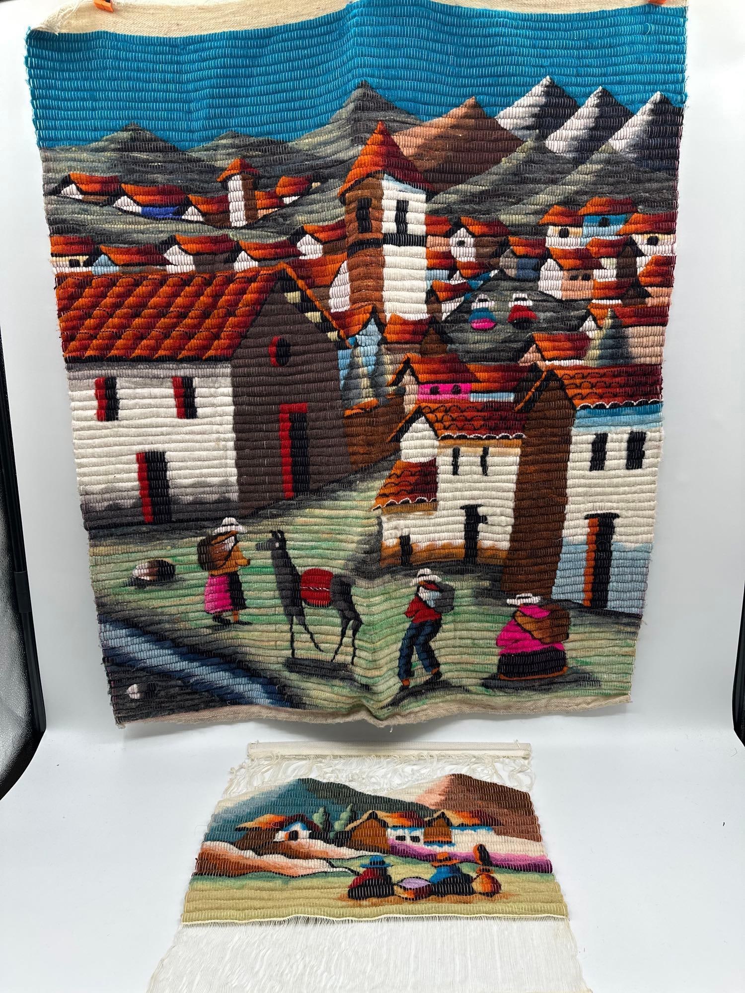 Andean Village Woven Tapestries (1 of 4)