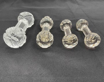 Set of Four Vintage Cut Knife Rests