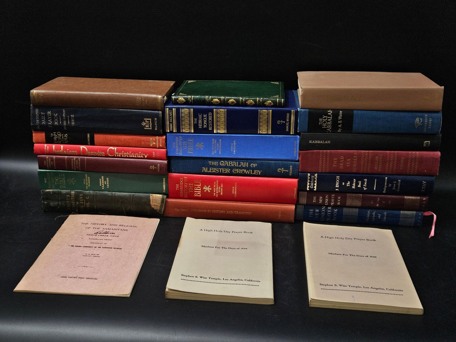 collection of  Leather Bound and Hardcover Books (1 of 4)