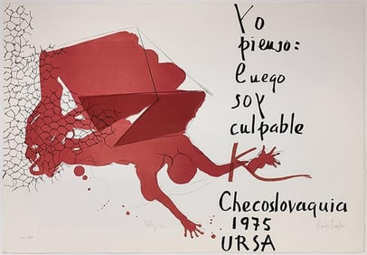 Paul Reveyrolle 'Untitled (From Poemas Para Mirar Portfolio)'