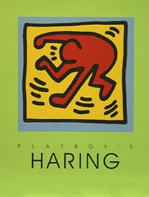 Keith Haring Playboy Poster (Green)