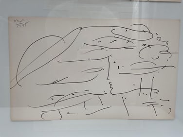 Original Ink Drawing By Peter Max 3