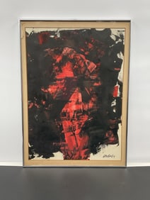 In the Style of Pierre Soulages