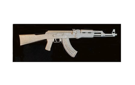 Swarovski Crystal Ak47 by Mauro Peruchetti (Italy, b.1949)