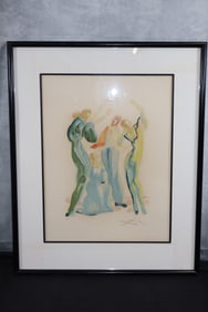 "La Danse" by Salvador Dali(Spain, 1904-1989) Lithograph
