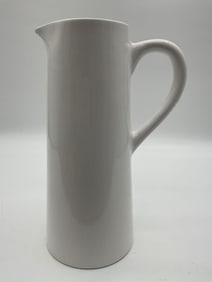 Farval White Porcelain Pitcher – Made in Portugal
