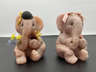 Vintage Elephant Candles - Box 3