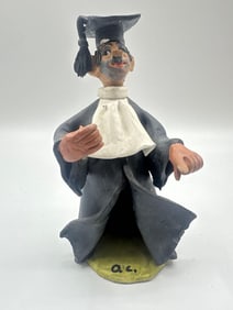 Graduation Figurine by A.C.