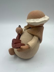Mother and Child Figurine by Ilalada