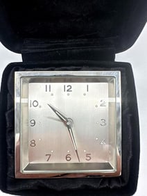 Levenger Travel Alarm Clock in Case